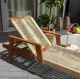 Image 18 for Садовый шезлонг Di Volio Alege с дерева бежевый