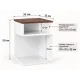 Image 5 for Комплект прикроватных тумб Costway S-Cube Side Table Set 2 шт S-образный белый