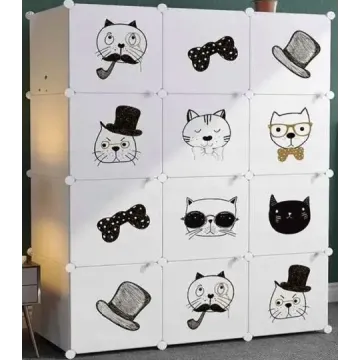 Модульна шафа-органайзер Leobert Kids для дитячих іграшок білий