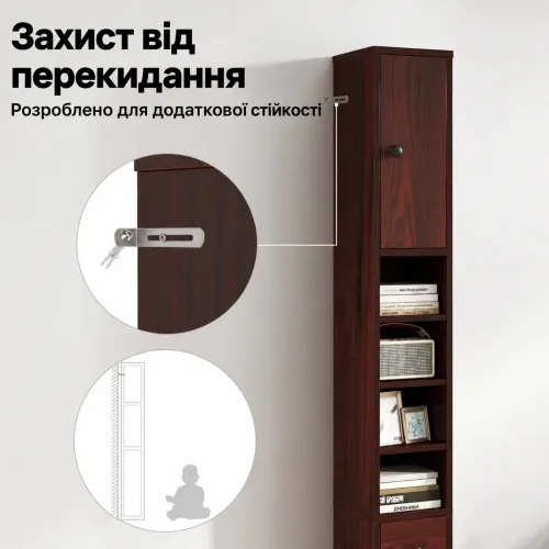 MDF, стійкість і захист від перекидання