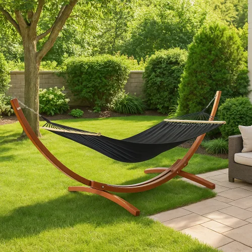 Гамак со стеллажом Di Volio Trevia графитовый