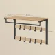 Image 5 for Настенная вешалка Leobert Compact для одежды с полкой в стиле Loft