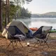 Image 4 for Крісло туристичне ультралегке розкладне Outtec Moon Chair Light з чохлом чорний