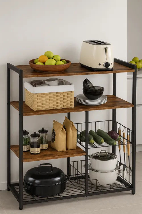 Стеллаж Leobert Denny многоярусный в стиле Loft