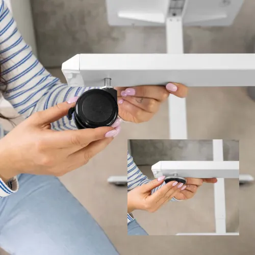 Колеса с системой блокировки в комплекте