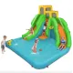 Image 2 for Надувний Аквапарк Costway Merlin з двома гірками (без вентилятора)