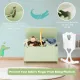 Image 8 for Скриня для іграшок Крокодил Costway DinoBox дерев'яна зелений