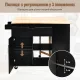 Image 7 for Кухонный остров Costway Multi-Storage Kitchen на колесиках, черный