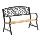 Image 1 for Лавка для саду Chomik GARDEN LINE SUNNY з декоративною спинкою