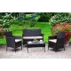 Image 4 for Садові меблі Chomik GARDEN LINE RAVELLO коричнево-кремові