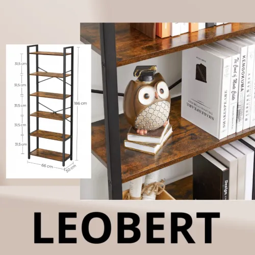 Шесть вместительных полок - безграничные возможности организации