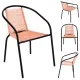 Image 1 for Садовое кресло Jumi Bistro Boho персиковый