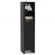 Image 1 for Пенал-шкаф для ванны Costway SlimBath Cabinet напольный с полками и дверцей черный