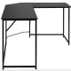 Image 8 for Комп'ютерний стіл Costway Rubin L-подібний в стилі Loft чорний