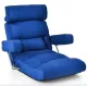 Image 2 for Крісло-диван Costway Mary підлогове з підлокітниками синій