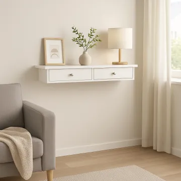 Полиця настінна Leobert Corner білий