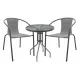 Image 3 for Садові меблі Chomik BISTRO стіл та 2 стільці сірий