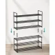 Image 7 for Полка для обуви Leobert Neo Clean напольная на 3 яруса, черный