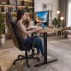 Image 3 for Компьютерный стол с регулируемой высотой Di Volio Barga 88х60см коричневый