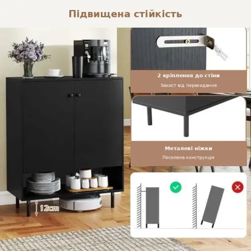 Стійка конструкція для щоденного навантаження.