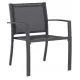 Image 6 for Комплект садових меблів Chomik GARDEN LINE ORLANDO стіл та 2 стільці темно-сірий