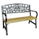 Image 1 for Садова лавка GARDEN LINE FOSSY з декорованою спинкою