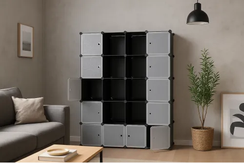 Модульна шафа Leobert Modern New з полицями для одягу