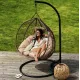 Image 4 for Подвесное кресло-кокон Di Volio Foggio двухместное коричневый