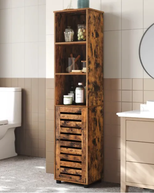 Пенал-шафа Leobert Vanessa для ванни підлогова в стилі Loft