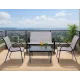 Image 1 for Комплект садових меблів Jumi FIESTA сірий