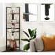 Image 5 for Этажерка Costway Signal угловая с металлическим каркасом в стиле Loft