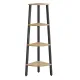 Image 1 for Стеллаж угловой Leobert Timber на 4 полки в стиле Loft