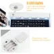 Image 9 for Дзеркало шафа підвісна Costway Pure Beauty для біжутерії білий