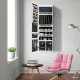 Image 2 for Дзеркало шафа підвісна Costway Pure Beauty для біжутерії білий