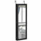 Image 8 for Зеркало подвесной шкаф Costway Glamour Case для бижутерии черный