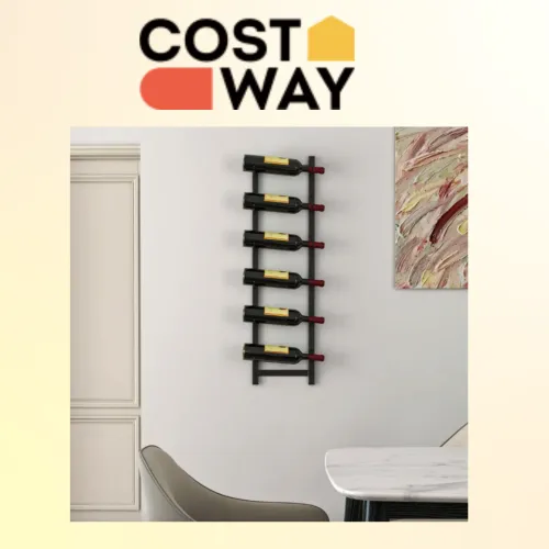 Простой и стильный стеллаж для вина