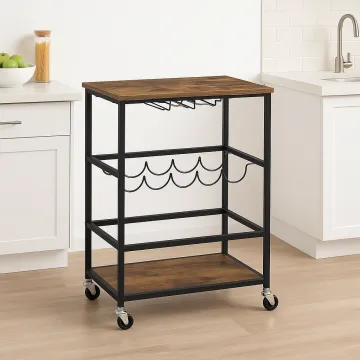 Стелаж Leobert Modern на колесах в стилі Loft