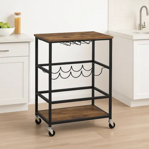 Стеллаж Leobert Modern на колесах в стиле Loft