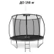 Image 4 for Батут Outtec Premium 10ft (312см) чорно-сірий з внутрішньою сіткою