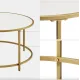 Image 4 for Журнальный столик Leobert Oskar круглый золото