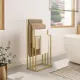 Image 3 for Підлогова стійка для рушників Leobert Riviera на 4 яруси, золотистий