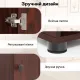 Image 8 for Шафа-пенал у ванну Costway Slim Tower вузька з шухлядою темно коричневий