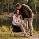 Image 6 for Крісло туристичне ультралегке розкладне Outtec Moon Chair Light з чохлом чорний