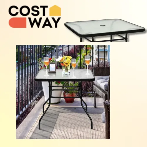 Простора скляна стільниця