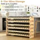 Image 7 for Стелаж винний Costway Modular Wine дерев'яний на 72 пляшки