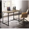 Письменный стол Costway Homart со стальным каркасом натуральный