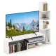 Image 1 for Тумба под телевизор Costway Pure Modern со стеллажем для ТВ до 50
