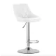 Image 2 for Барный стул Leobert Kast со спинкой белый
