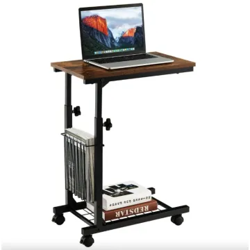 Журнальний столик приставний Costway Dragon з регулюванням висоти в стилі Loft