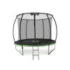 Батут Outtec Premium 8ft (252см) чорно-зелений з внутрішньою сіткою